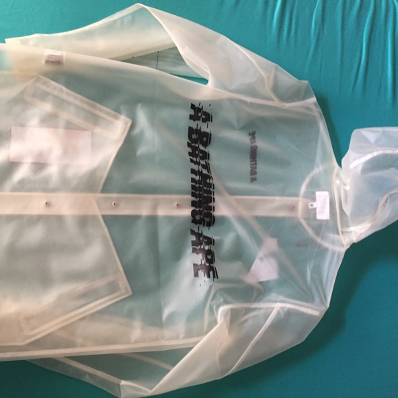 Clear Hoodie Jacket Mens - Bathing Ape - Picture 2 of 7